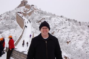 Mark at Great Wall