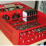 Backblaze Storage Pod, partially assembled