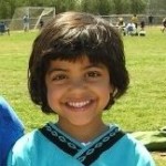 Meena Bali at her first (and last) soccer season, May 2009.