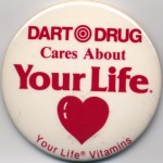 Dart Drug Button - Your Life Vitamins