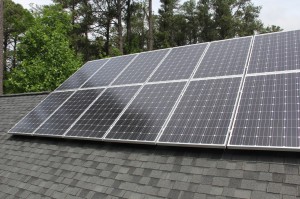 Solar PV deck