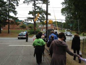 Frank Street Sidewalk