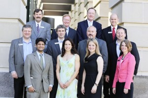 Raleigh's Parks board at the Fred Fletcher awards, May 2014.