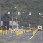 The Whittier side of the Whittier Tunnel.