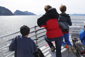 Cruising Resurrection Bay in Alaska, August 2015